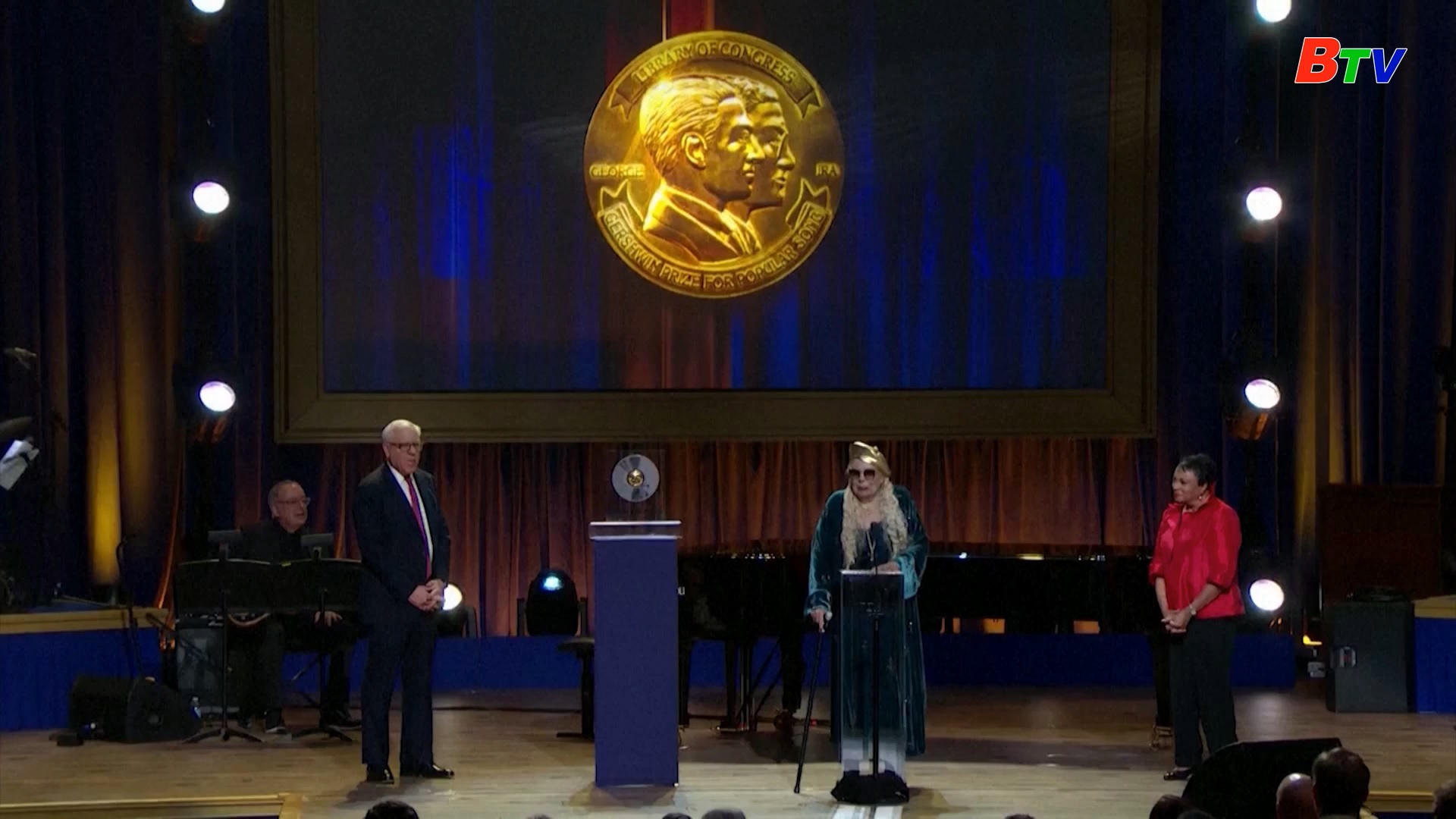 Ca sĩ Joni Mitchell được vinh danh giải thưởng Gershwin